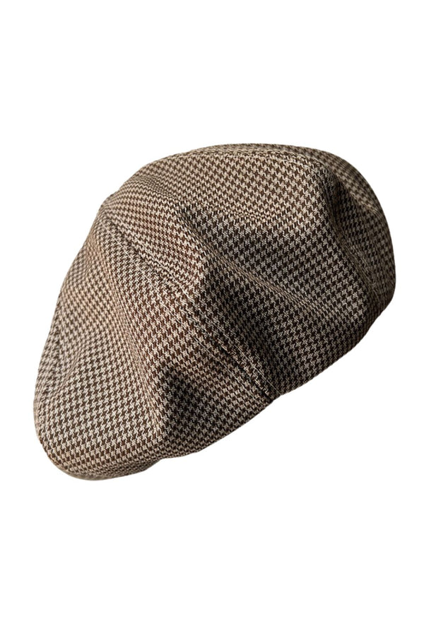 Vintage Houndstooth Beret