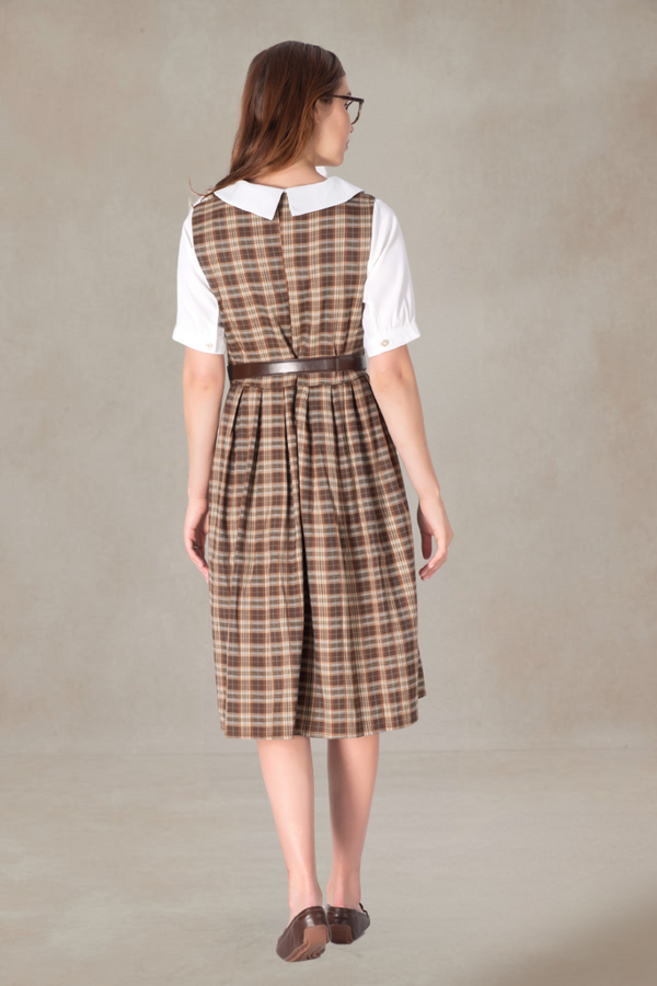 Ernest Babydoll Plaid Dress