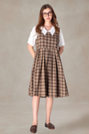 Ernest Babydoll Plaid Dress