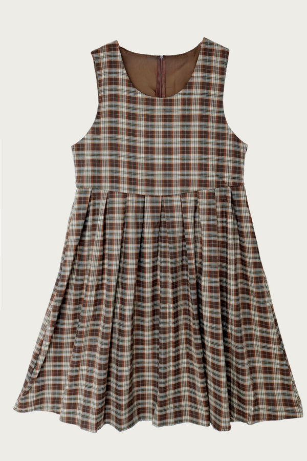 Ernest Babydoll Plaid Dress