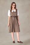 Ernest Babydoll Plaid Dress