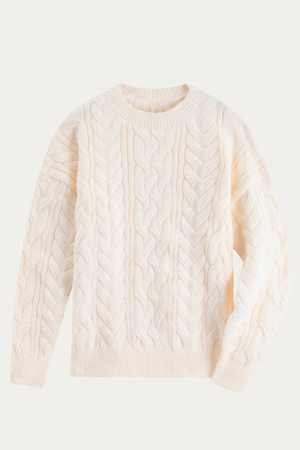 Seraphina Cozy Chunky Cable Knit Sweater