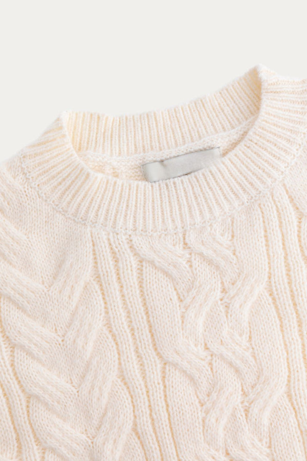 Seraphina Cozy Chunky Cable Knit Sweater