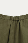 Monroe Green Linen Skirt