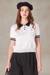Merlin Polo Crochet Shirt