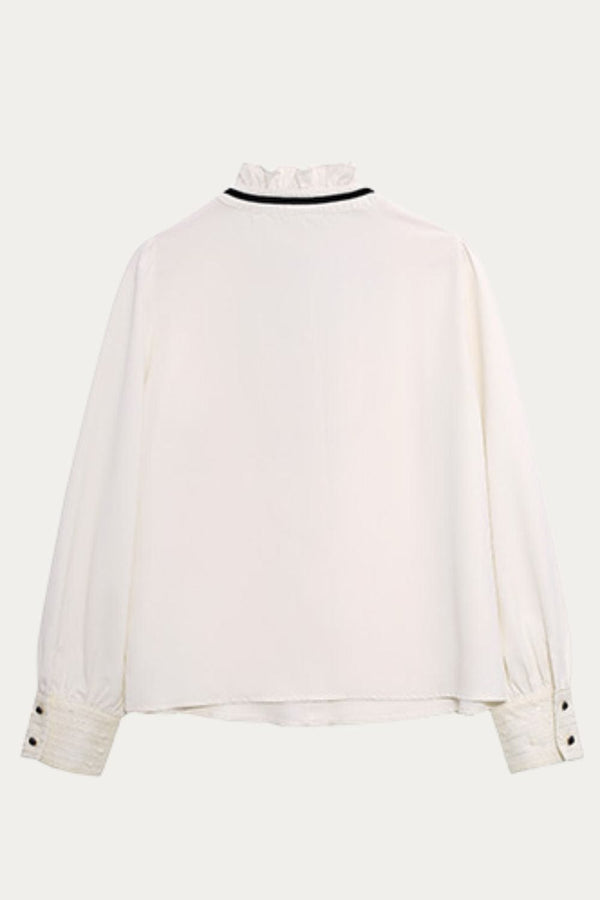 Tie Neck Blouse 2
