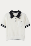 Merlin Polo Crochet Shirt