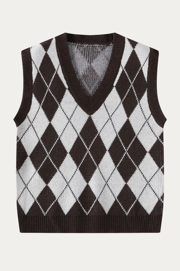 V-neck-sweater-vest