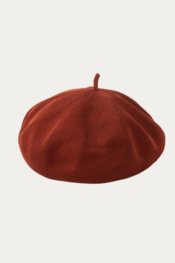 Academia Brown Beret Hat