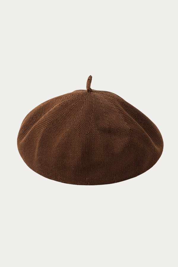 Academia Brown Beret Hat