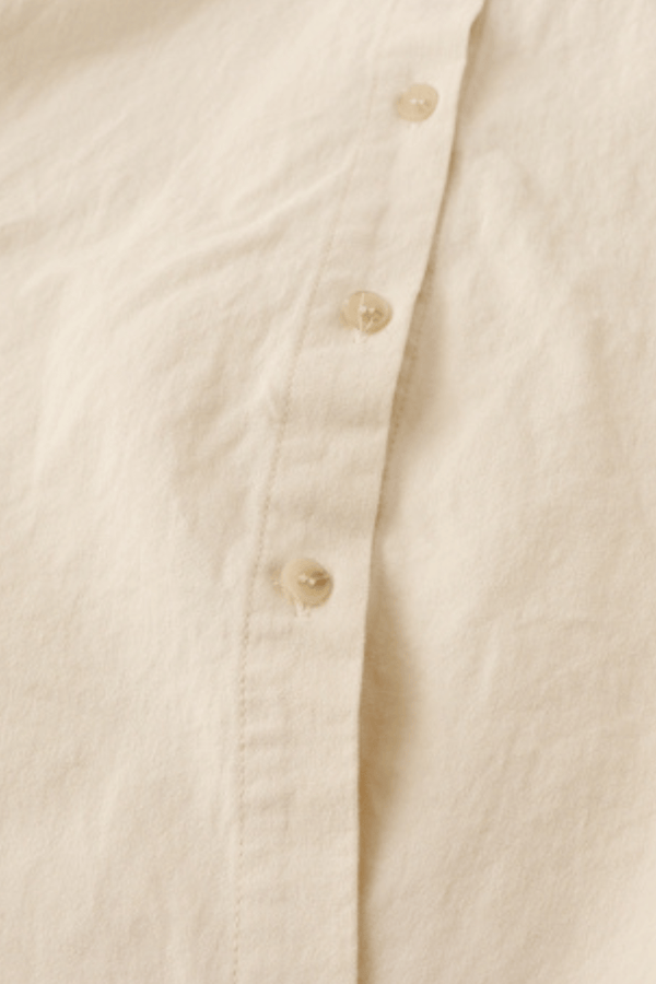 Adelaide White Peter Pan Collar Shirt - DAStyle