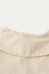 Adelaide White Peter Pan Collar Shirt - DAStyle