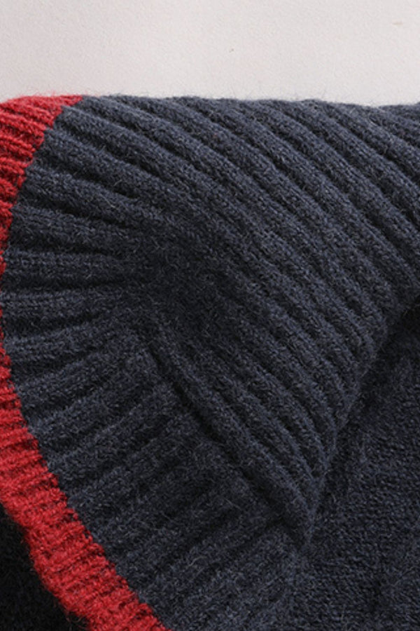 Amelie Vintage Knit Crop Sweater - DAStyle