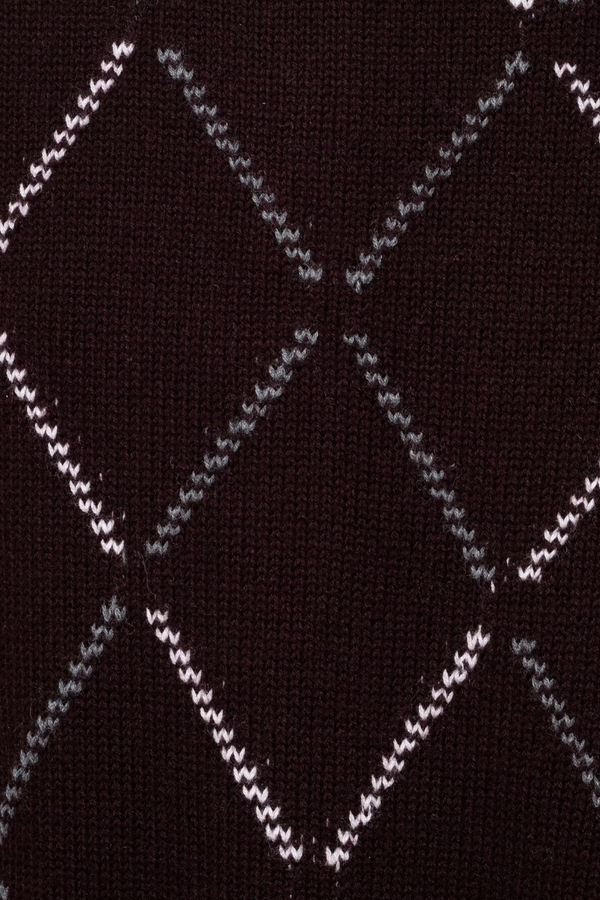 Sandra Argyle Knit Cardigan