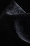 Meliora Black Velvet Blouse with Lace