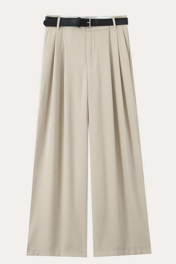 Sharon Brown Striped Pants