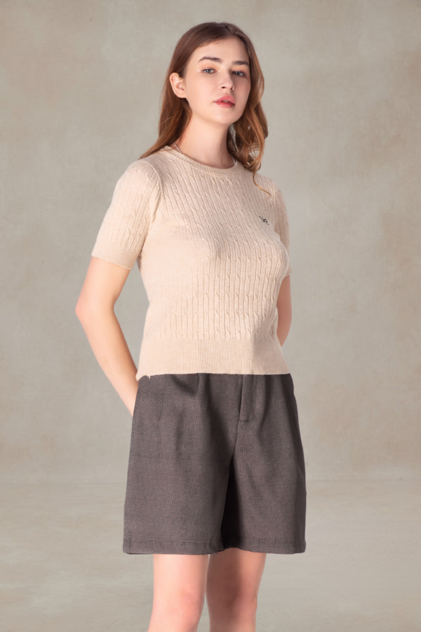 Vicky Cable Knit Top