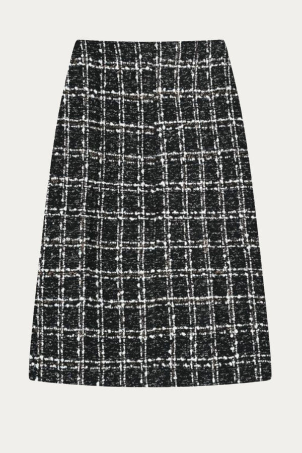 Calista Midi Tweed Skirt - DAStyle