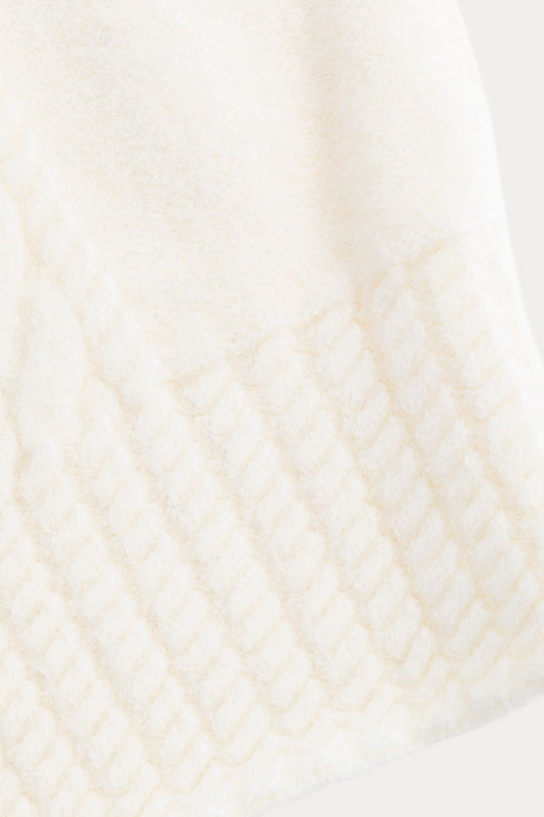 Helena Ivory Cable Knit Sweater