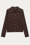 Monica Long Sleeve Rib Knit Top
