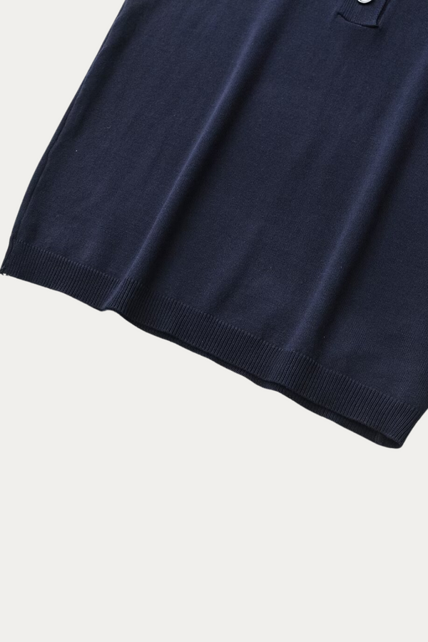 Susanna Navy Polo T Shirt
