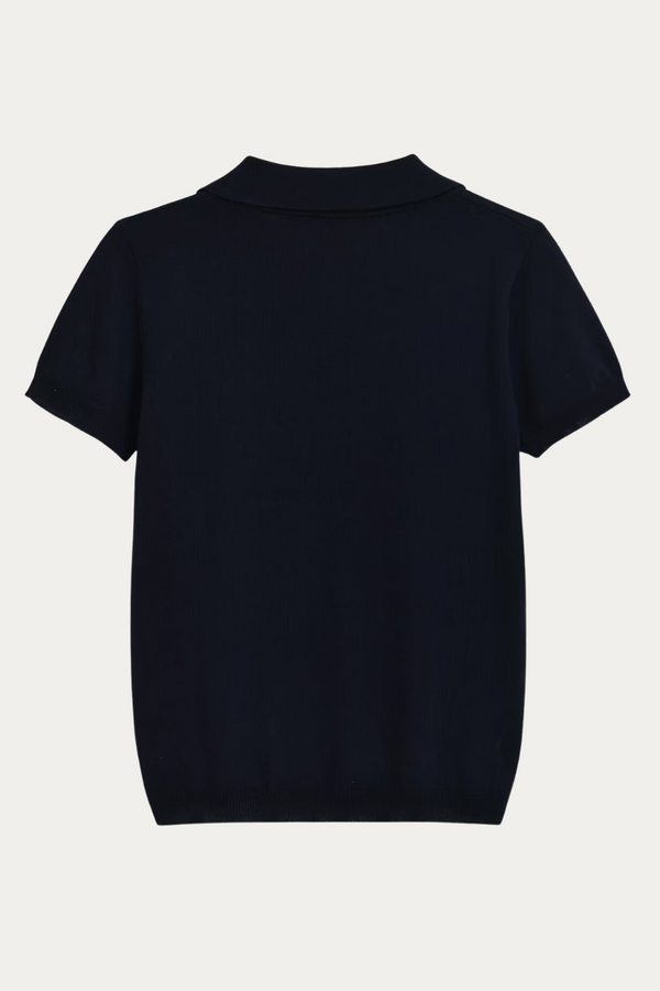 Susanna Navy Polo T Shirt