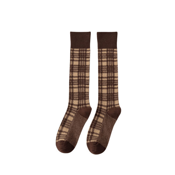 Plaid Socks for Women - DAStyle