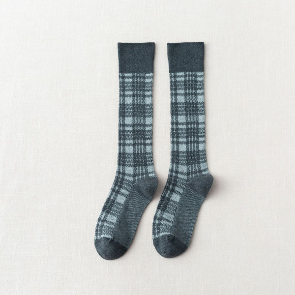 Plaid Socks for Women - DAStyle