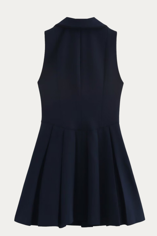 Laurel Pleated Dress Sleeveless