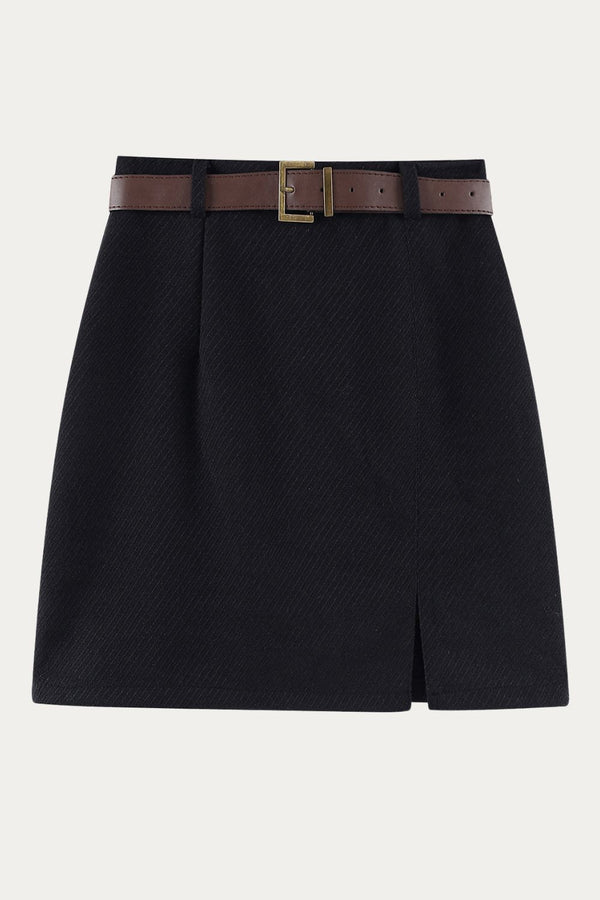 Odessa Short Wool Skirt