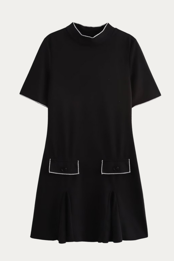 Marshall Short Sleeve Formal Dress