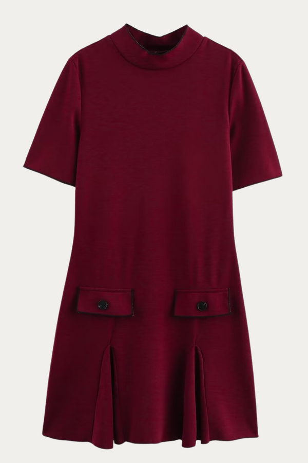Marshall Short Sleeve Formal Dress