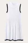 Kerr Sleeveless Rib-knit Midi Dress