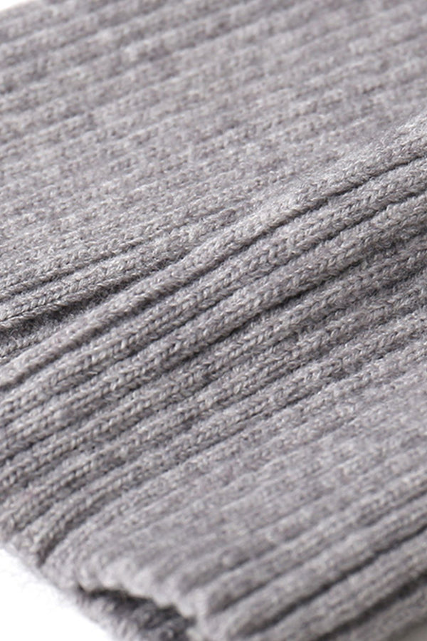 Juno Striped Knit Sweater with Bow