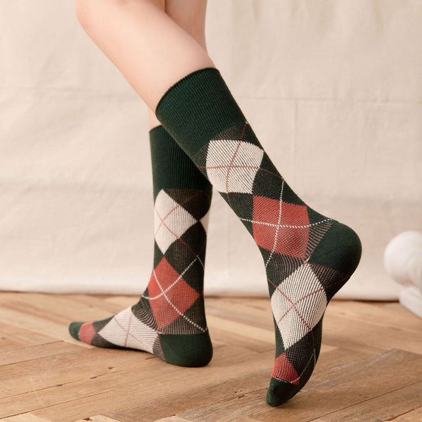 Vintage Diamond Argyle Socsk - DAStyle