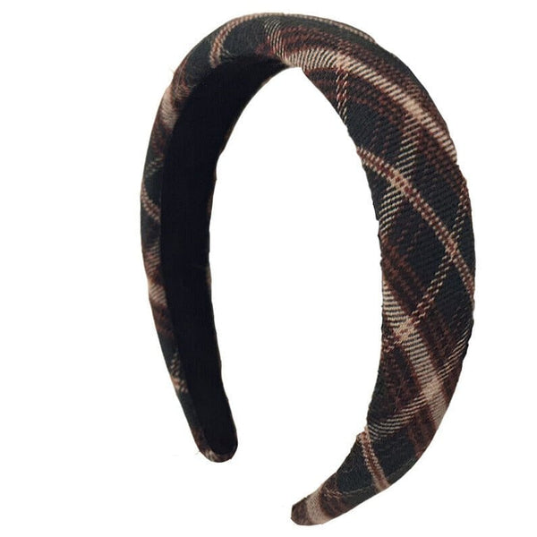 Vintage Plaid Headband - DAStyle