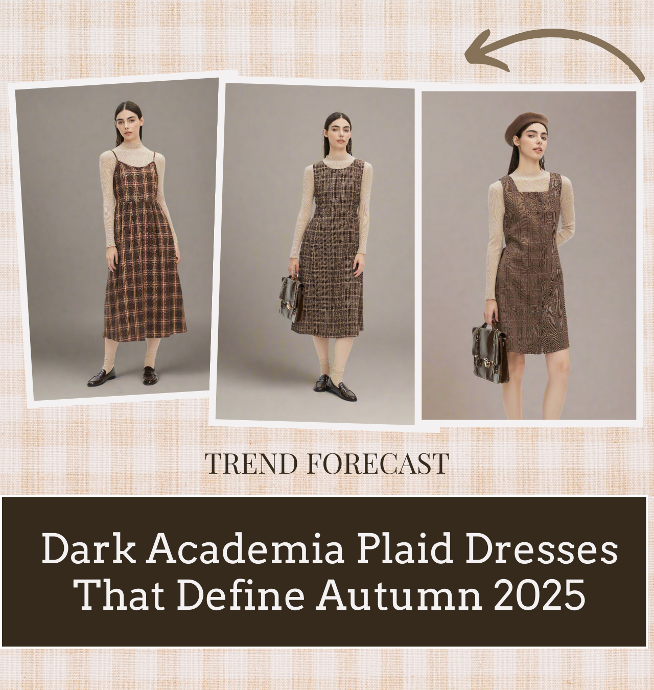 Trend Forecast: Dark Academia Plaid Dresses That Define Autumn 2025