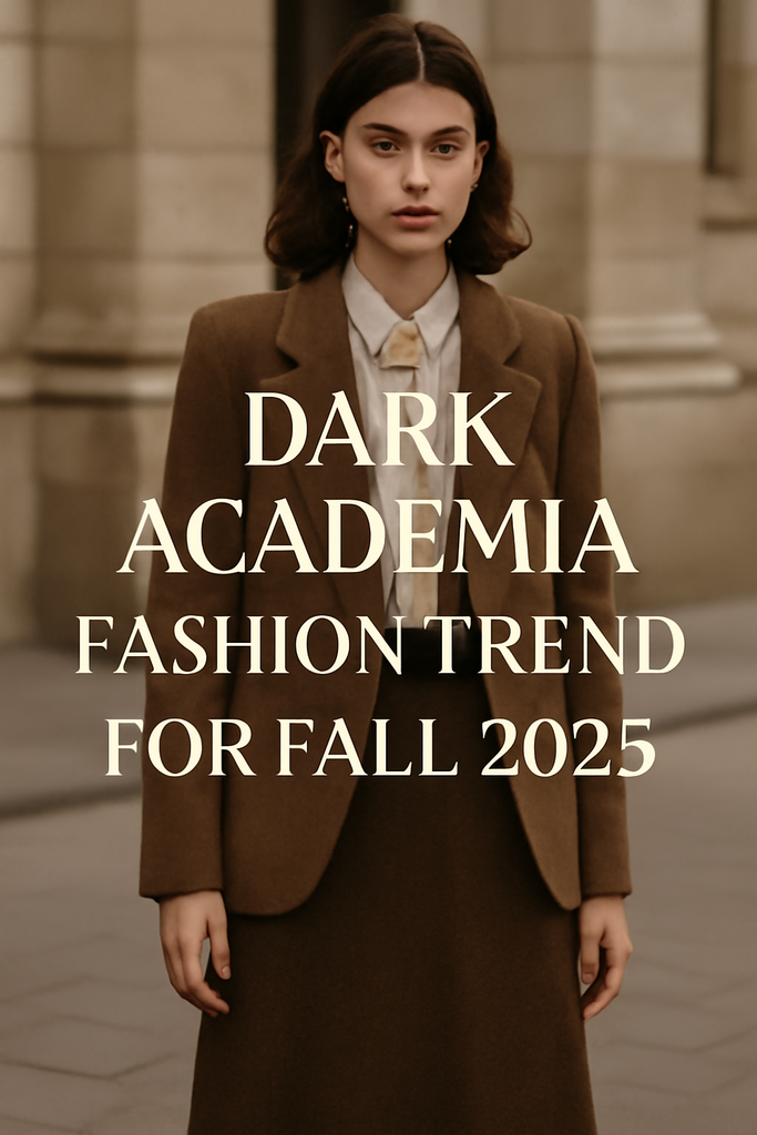 Dark Academia Fashion Trend for Fall 2025: Scholarly, Moody, and Timeless
