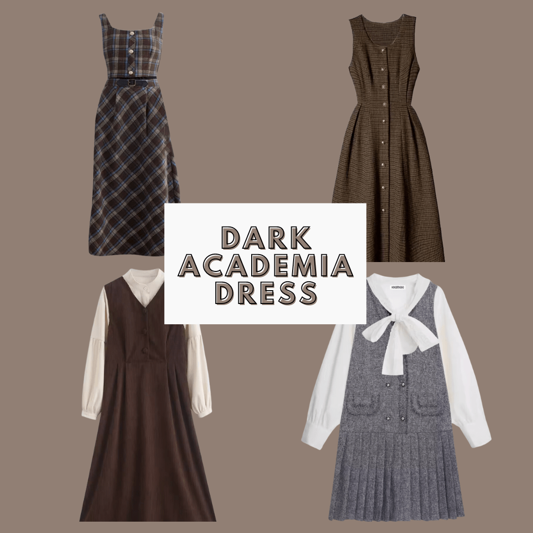 Dark Academia Dresses You Need This Autumn