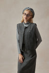 Naomi 3pcs Wool Set (Vest, Turtleneck, Skirt)