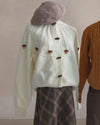 Vintage Toggle Button Knit Cardigan