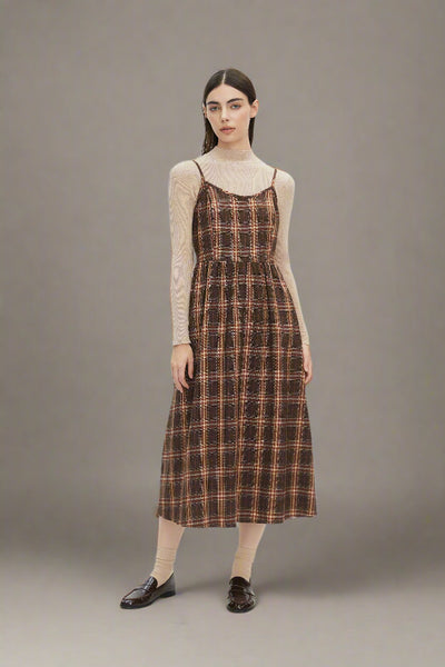 Magdalen Fall Plaid Dress