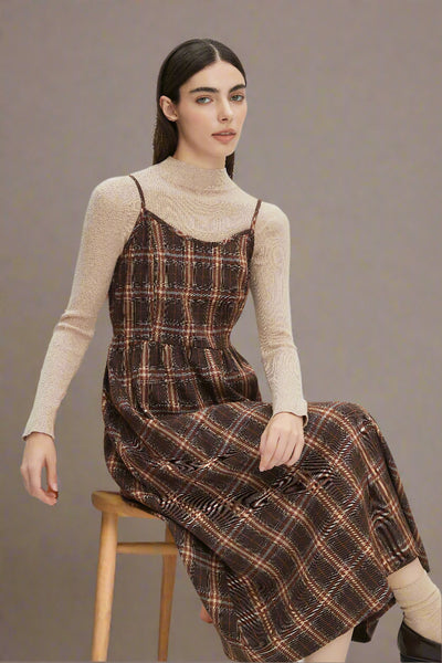 Magdalen Fall Plaid Dress
