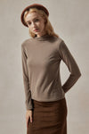 Light Brown Mock Turtleneck 4