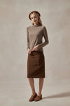 Light Brown Mock Turtleneck 6