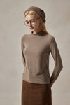 Light Brown Mock Turtleneck 7