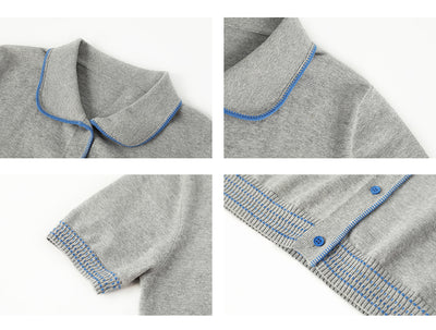 Geraldine Perter Pan Collar Knit Cardigan