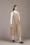 Geneva Plaid Drop Waist Dress