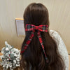 Plaid Hair Clips