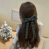 Plaid Hair Clips